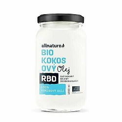 Allnature Kokosový olej RBD bez vône BIO 1000 ml