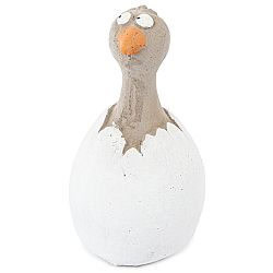 Veľkonočná dekorácia Vajíčko s vtáčikom, 16,5 cm 