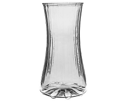 Sklenená váza Nigella 23,5 cm, číra%