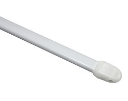 Vitrážna tyčka vzperná Easy 40-60 cm, plochá biela%